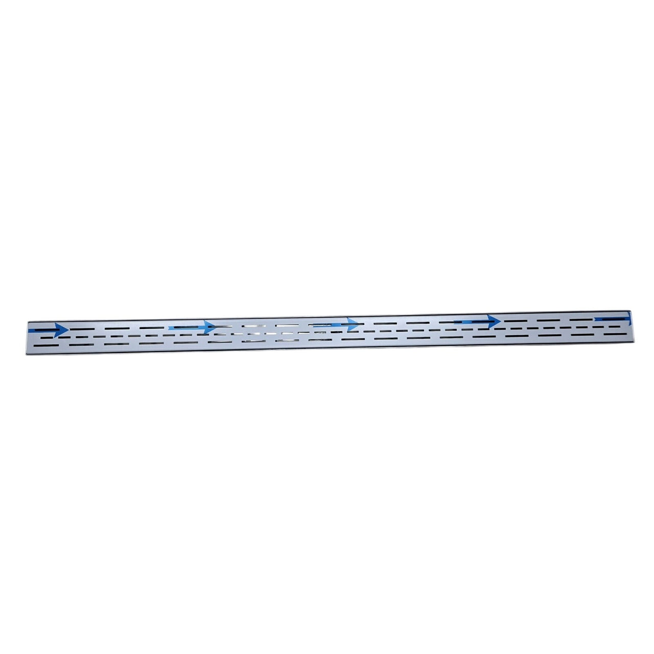Signature Hardware 398176 Effendi 60" Outdoor Shower Drain - Polished Stainless