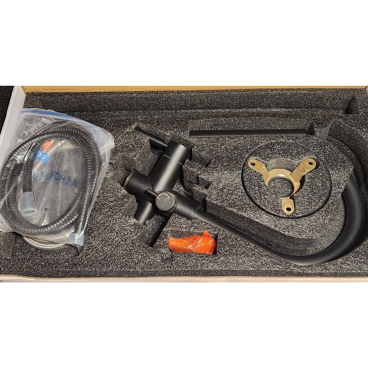 Ove Decors 15BTF-960110-MBLMOA Athena Floor Mounted Tub Filler -Matte Black READ