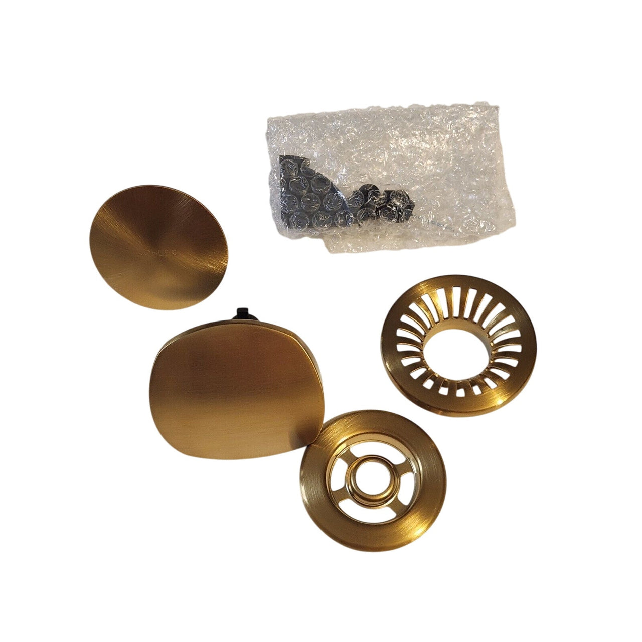 Kohler T37391-2MB PureFlo Bath Drain Trim - Vibrant Brushed Moderne Brass