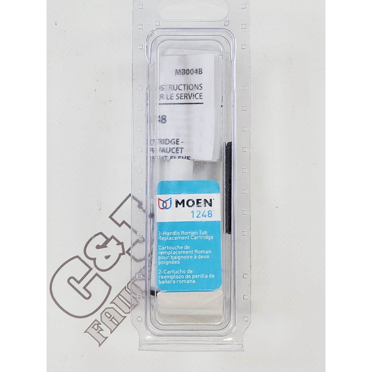Moen 1248 Roman Tub Two Handle High Flow Replacement Cartridge